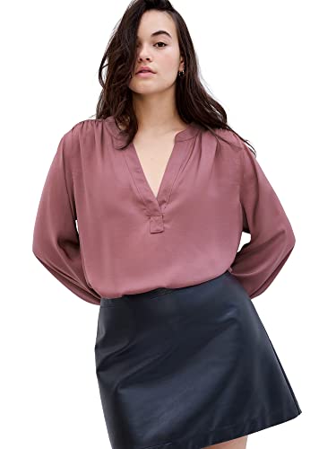 Image of Gap Women's Long Sleeve V-Neck Top Shirt