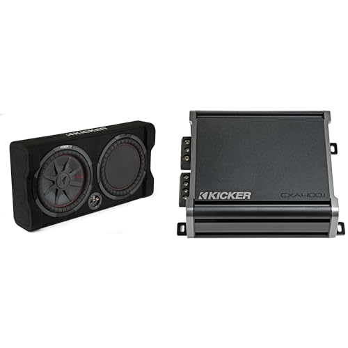 KICKER 48TRTP122 Comp RT 12C` TuE[t@[GN[WpbP[W + 46CXA4001 Amp oh