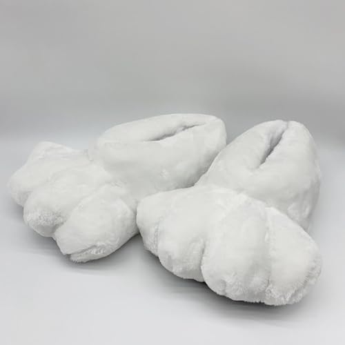 Cartoon Paws Slippers Home Shoes Cute Plush Slippers Warm Lightweight Adult Cozy Novelty Slippers Household Slides Shoes2