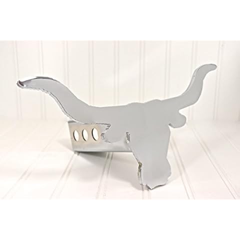 Custom Hitch Covers 12500-Chrome Longhorn Hitch Cover, 2" Cover