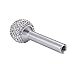 Aumo-mate 4pcs/Set Bling Rhinestones Decals Car Door Lock Pull Rod Bolt Cover Auto Car Mini Decoration Accessories for Women Universal, Crystal White