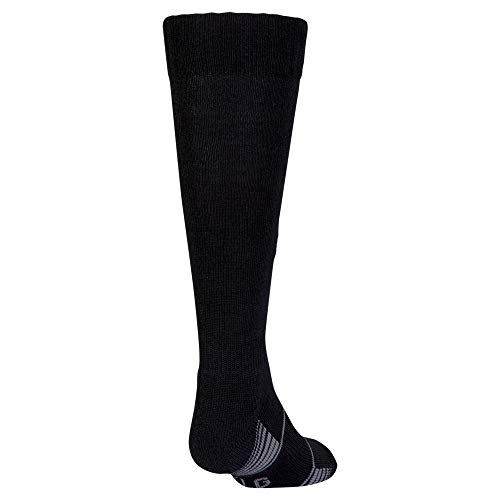 Under Armour Unisex Adult Team Over-The-Calf Socks, 1-Pair Socks, Black/ White, Medium Us #TOP4