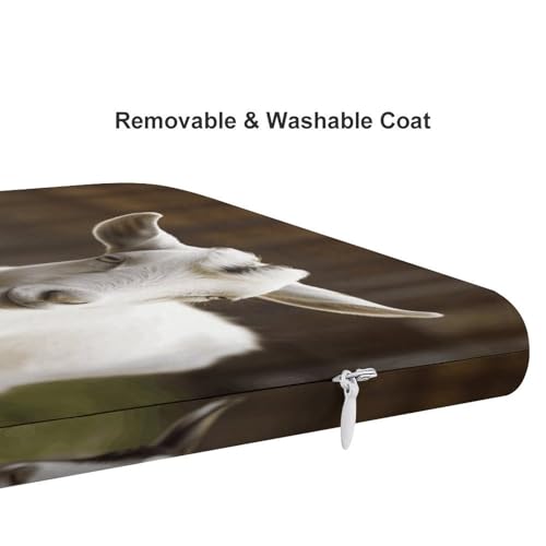 Housse amovible en polyester lavable pour coussin de siège chèvre - 5