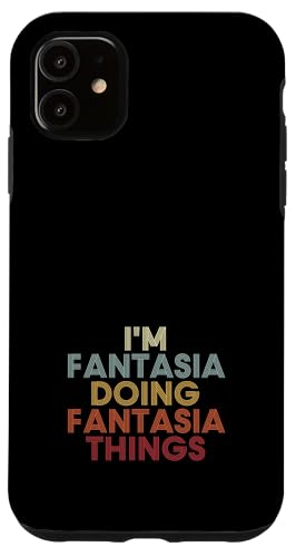 Fantasia Name Fantasia Personalized Name First Given �X�}�z�P�[�X iPhone 11 �p
