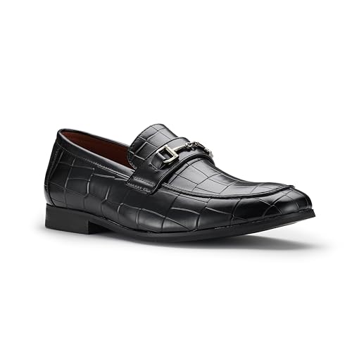 Image of Ferro Aldo Men's Premium Moc Toe Loafers | Casual & Dress Styles with Tassels & Horsebit Buckles