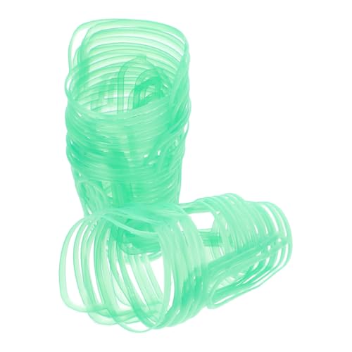 EXQUIMEUBLE 20個入り プラスチック製点滴ボトル用 吊り下げネットカバー 点滴カバー 生理食塩水ボトル ホスピタールおよび在宅使用向け 再利用可能な透明メッシュネット