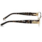 Versace VE 1175B Eyeglasses w/Gold Frame and Non- 53 mm Diameter Lenses, - Image 5