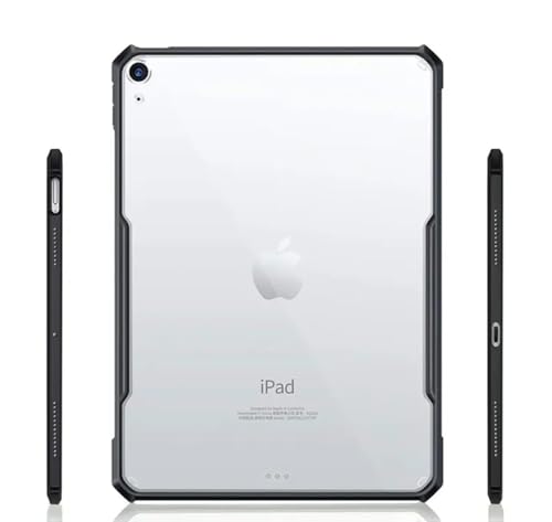 XUNDD Étui compatible avec iPad Pro 12,9" 2021 5ème génération avec support de crayon, noir