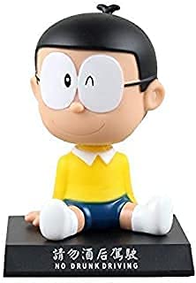 WOLLIN Nobita Action Figure Bobblehead for car Dashboard.