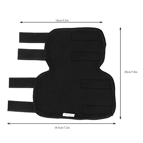 Fybida Dog Front Leg Brace,1 Pair Dog Elbow Protector,Elbow Support Wrap,Dog Knee Dog Knee Brace for Injuries Sprains Arthritis(L) - Image 4