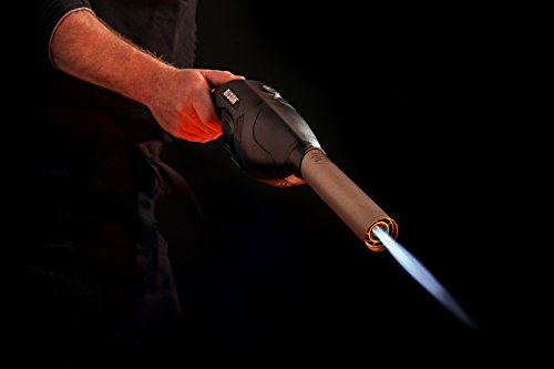 BISON BA001 Airlighter 520 Cordless Electric Fire Lighter: Charcoal or Wood, One Size, Black/Stainless Steel