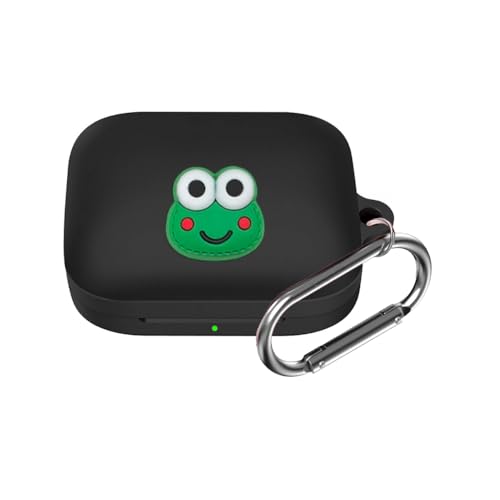 Image of WELCROS Soft Silicone Case Cover Compatible for Realme Buds Air 7 | 7 Pro (Frog, Cartoon)