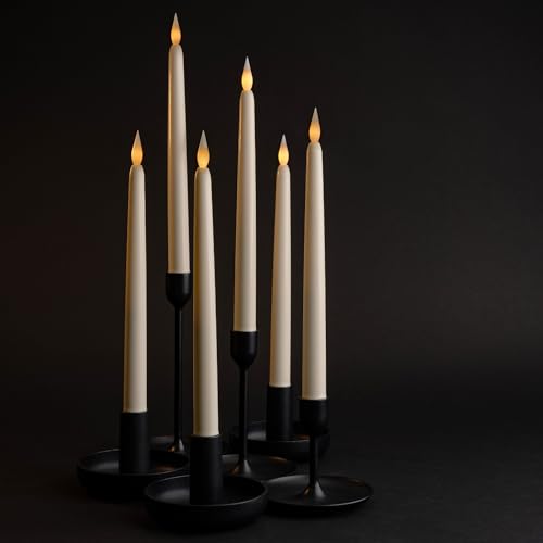 Bougies à DEL à piles pour remplacer les vrais flambeaux dangereux sur la table - 3