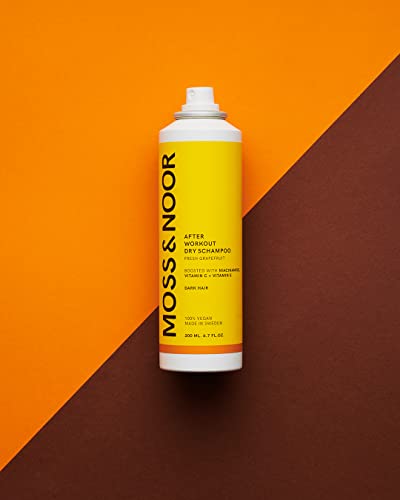 Moss & Noor After Workout Dry Shampoo Fresh Grapefruit (6.7 Fl Oz, Dark Hair) image 4