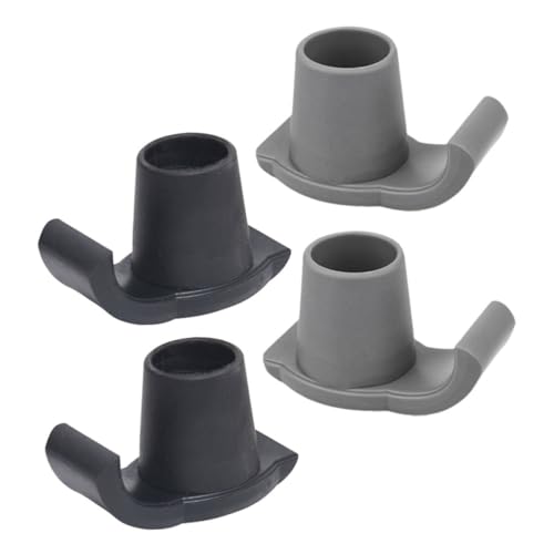 GAROZATION Senior Walker Accessories 4pcs Anti-Slip Mats Snow Sledding Pad Walker Glide Replacement Parts for Senior