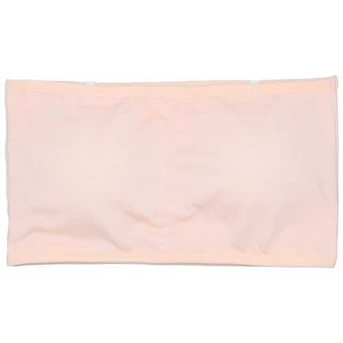 Girls Strapless Bras with Clear Straps 7-8 8-10 10-12 12-14 Seamless Bandeau Tube Bra for Girls and Teens2