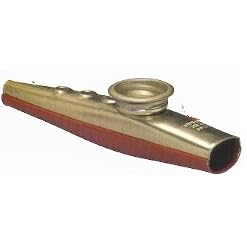 Grover Fn125 première Note Kazoo, métal - Les Beatles, Paul McCartney, John Lennon, RIngo Starr, George Harrison
