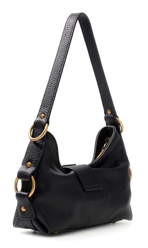 Sac à épaule GUESS Camden Mini Shoulder Bag noir chic et compact
