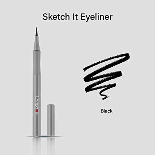 Image of Lenphor Sketch It Eye Liner Waterproof Smudge Proof Matte Finish Eye Makeup Precision Tip for Professional Strokes Intense Look Smooth Application