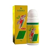 Gel bom Roll-on 100g Massageador Muscular com 10 Extratos Naturais Forte Alívio Imediato Dokmos