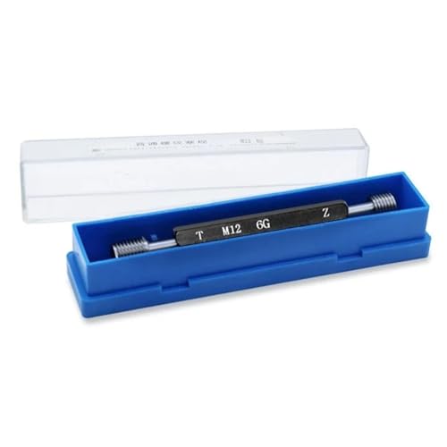 1PCS 6G M0.8-M30 Steel Mer-cury Gage Metric Standard Teeth Thread Plug Gauge Wholesale M1M4M6M8M10-M30 Measure Tool(M1.7X0.35-6G) miniatura 6