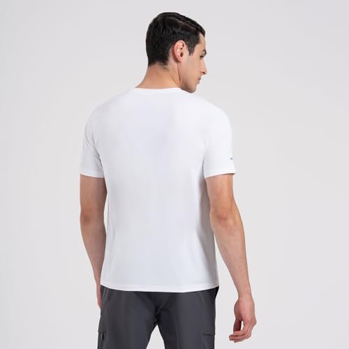 Image of Red Tape Printed Activewear Round Neck T-Shirt for Men | Premium Comfort
