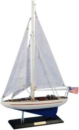 Hampton Nautical Enterprise Sailboat, 16"