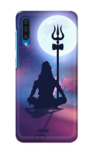 Image of Printed Hard Back Cover Case for Samsung Galaxy A50 | A50s | Samsung Galaxy A30s Back Cover (Lord Shiva) -702