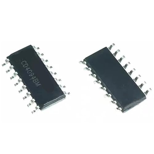 CD4094 CD4094BM evite parpadeos en pantallas led usando este registro de desplazamiento 5u