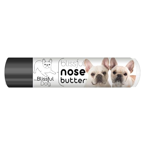 Image of The Blissful Dog Cream French Bulldog Nose Butter, Versatile Dog Nose Balm for Dry Nose, Handcrafted Nose Moisturizer, Easy-to-Apply Dog Essentials, Unscented, 0.15 oz.