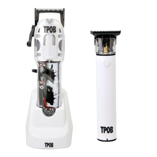 TPOB White Slime 2 fini les cheveux tirés avec cette tondeuse 6800 RPM