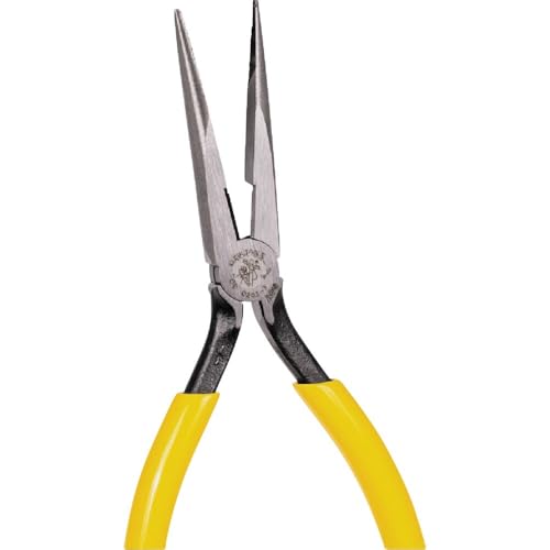 Klein Tools D203-7 Needle Nose Pliers, Long Nose Stripping Side Cutters, Induction Hardened and Heavier for Increased Cutting Power, 7-Inch by KLEIN TOOLS - Image 6