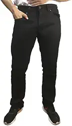 Calça Masculina Jeans Skinny Preto.