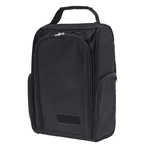 Golf Shoe Bag, Heavy Duty Zippered Shoe Carrier Bags With Side Pockets For Women Men Waterproof Travel Golf Shoes Organizer Case Outdoor Gym Sports Gear Bag Golf Glove Ball Accessories Storage Bag #TOP3