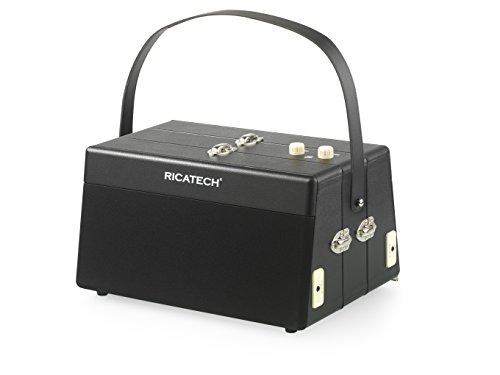 Ricatech RTT80 Tourne-disque Vintage noir - Les Beatles, Paul McCartney, John Lennon, RIngo Starr, George Harrison Ricatech RTT80 Tourne-disque Vintage noir – Image 6