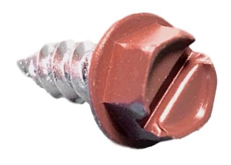 SCREWIT White Gutter Screws #8 x 1/2 Inch – Downspout & Zip Screws, Self-Drilling Sheet Metal Screws with 1/4" Hex Head, Color-Matched for Gutter Repair & Installation (500 Pack)