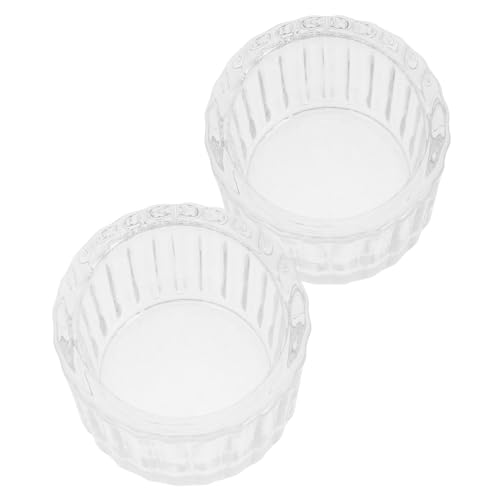 Contenitori 2 Pz Tazza Di Per Portacandele in Tazza Di Da Tavolo Contenitore Per Candele Tazza Di Di Cera Di Soia Tazza Di in Tealight Bicchiere Base Cena
