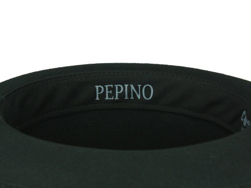 Rassow Cappello Pork Pie in feltro di lana, nero