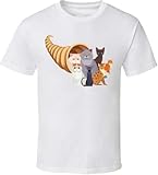 Photo Gallery qlknsc cats cornucopia t-camicie e t-shirt trendy funny thanksgiving t-camicie e t-shirt white graphics tee(large) Photo Gallery qlknsc cats cornucopia t-camicie e t-shirt trendy funny thanksgiving t-camicie e t-shirt white graphics tee(large)