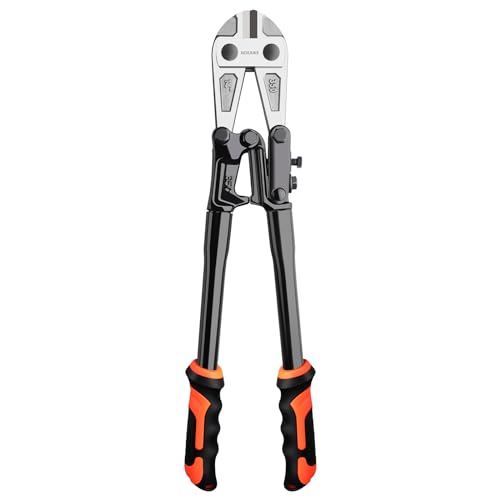 NOEAIKE 14 Inch Bolt Cutter Heavy Duty Forged T8 Steel Blade Wire Cutters for...