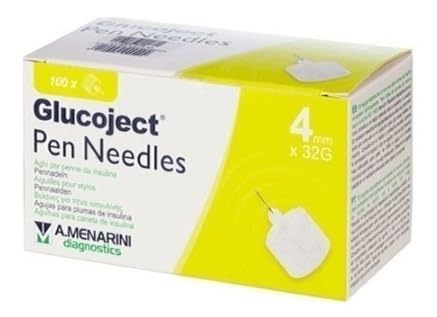 Menarini Glucoject Pen-Nadeln 32G 4 mm 100 Stück