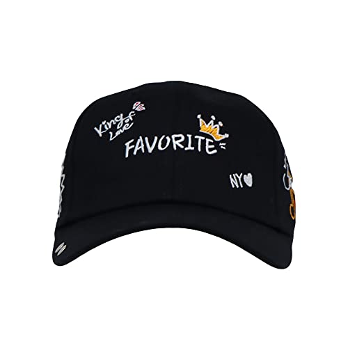 Gorra de béisbol de algodón ajustable con bordado miniatura 2