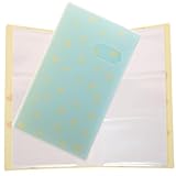 CHICAMPERA 2個 ネイルステッカー 収納ブック スロット ネイルデカールアルバム 透明ページ付き ポータブル コンパクト 軽量 持ち運び便利 整理