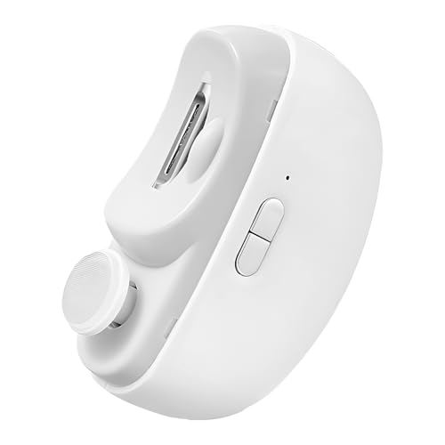 Electric Toe Nail Clippers Nails Portable, 2-in-1 Cutting and Grinding Automatic Nail Clipper with LED Light, Safe Grooming Kit, Fingernail Grinder, for Adults Women Men Baby Kids