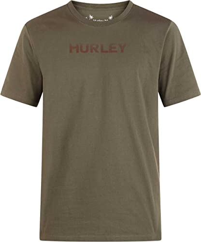 Hurley T-Shirt Everyday Explore Dissolve Olive vêtement été outdoor