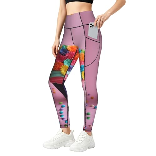 Conjuntos de entrenamiento coloridos para tus rutinas de fitness y yoga en el gimnasio diario