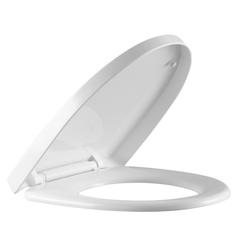 Asiento de inodoro tipo V con bidet integrado polipropileno grueso tapa WC caída amortiguada