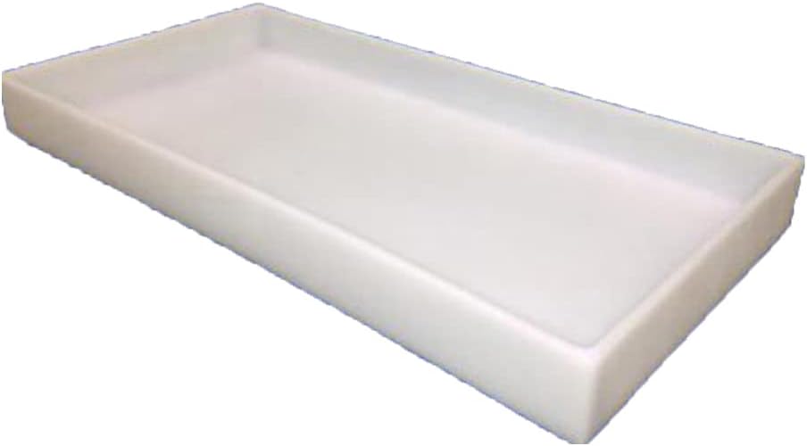 Scientific Plastics T522414-101 Secondary Containment Tray, 1" Side Wall, 14" W x 24" L