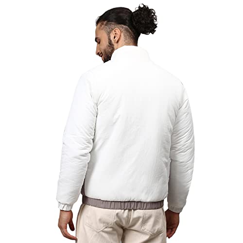 Image of CAHOOT Men Solid Full Sleeve Multicolor Stylish Casual Windcheater Casual & Bomber Jackets
