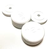 FERMO MAGNETICO per Scuri, Balconi, Porte e Finestre - Con Viti e Distanziali Inclusi (bianco)